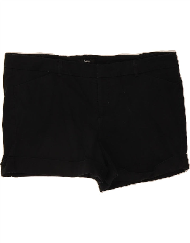 MOSSIMO Womens Hot Pants US 18 2XL W40 Black Cotton Vintage Mossimo and Second-Hand Mossimo from Messina Hembry 