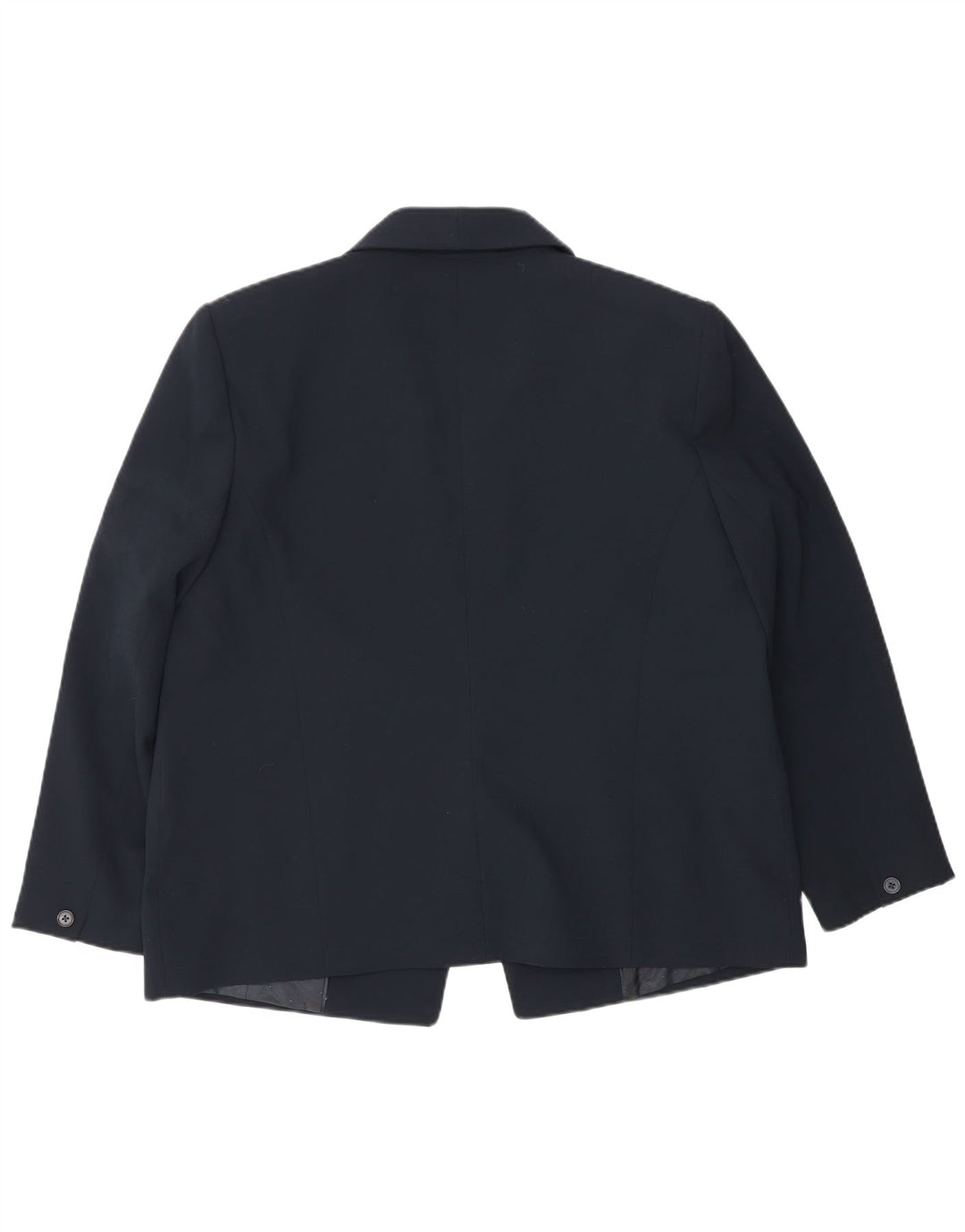 John Lewis Γυναικείο μπουφάν σακάκι 1 κουμπιού UK 18 XL Navy Blue Polyester