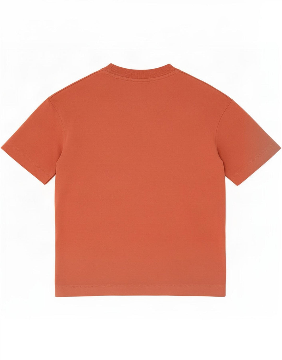 Ανδρικό T-Shirt Zara Τοπ μεσαίο πορτοκαλί βαμβακερό