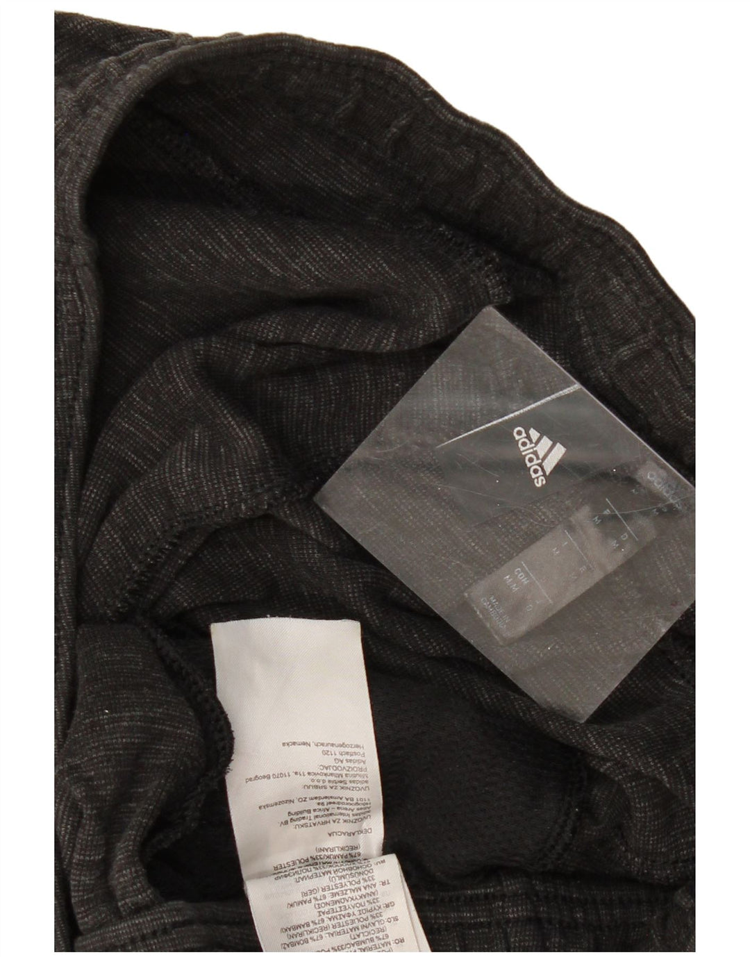 Ανδρική φόρμα ADIDAS Παντελόνι Joggers Βαμβακερό μεσαίο γκρι