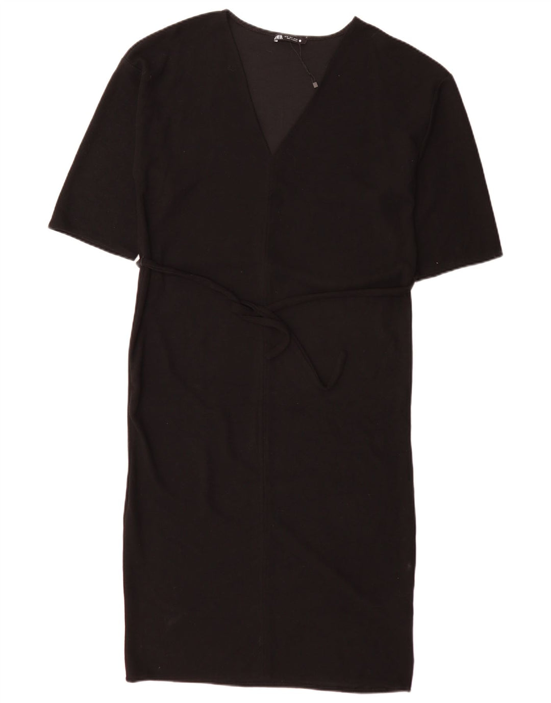 Zara Γυναικείο Μάξι Φόρεμα UK 10 Small Black Polyester