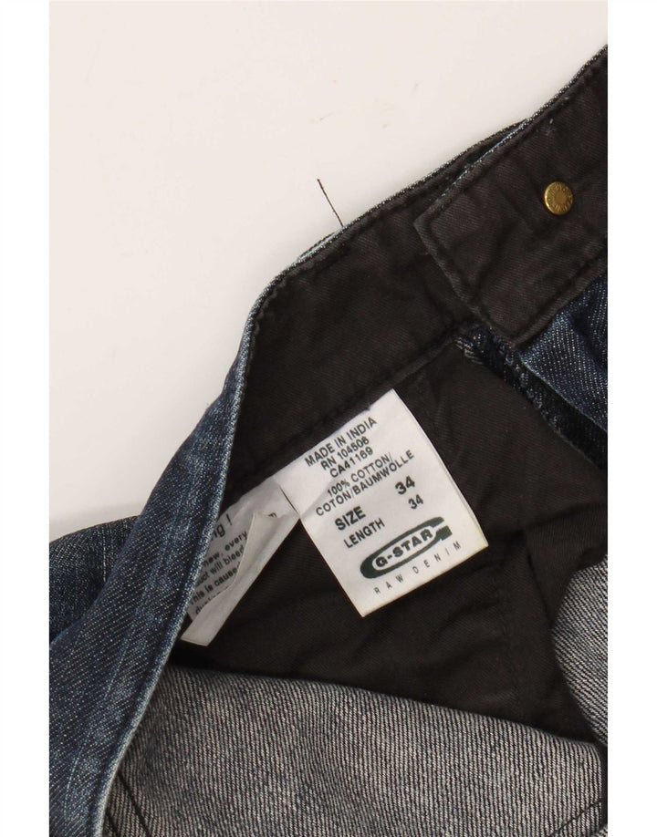 Ανδρικό τζιν ίσιο G-Star W34 L29 Navy Blue Cotton