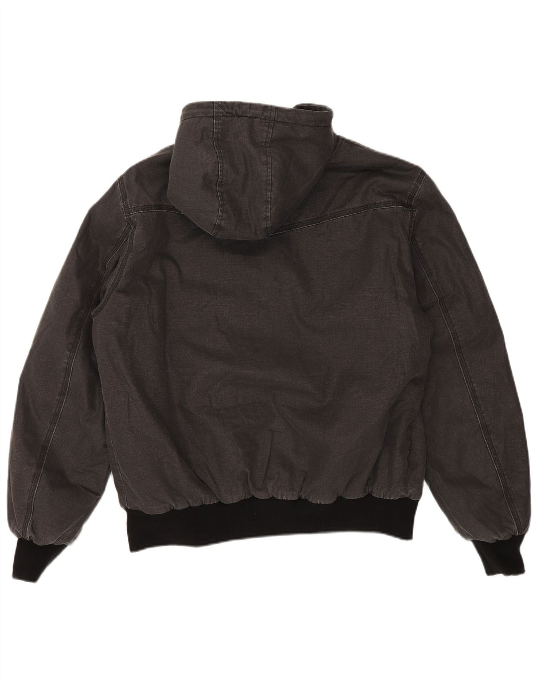 Ανδρικό μπουφάν Sherpa με κουκούλα SUPERDRY UK 42 XL Γκρι βαμβακερό