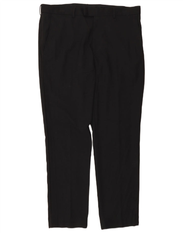 Marks & Spencer Ανδρικό Slim Suit Παντελόνι W34 L29 Μαύρο Πολυεστέρα