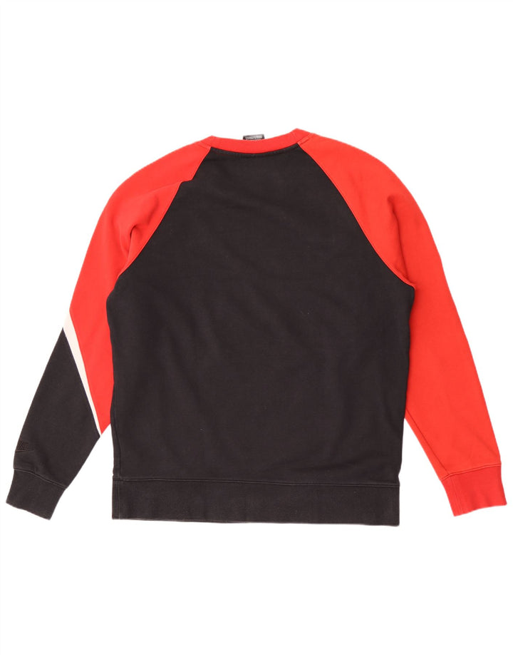 Ανδρικό γραφικό φούτερ Nike Jumper XL Red Colourblock Βαμβακερό