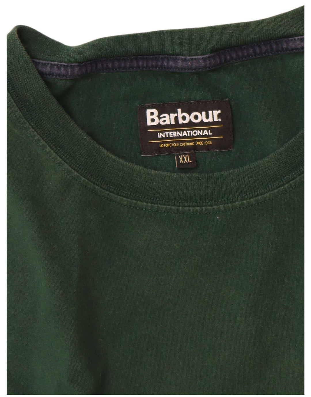 Ανδρικό T-Shirt Barbour Top 2XL Πράσινο βαμβακερό