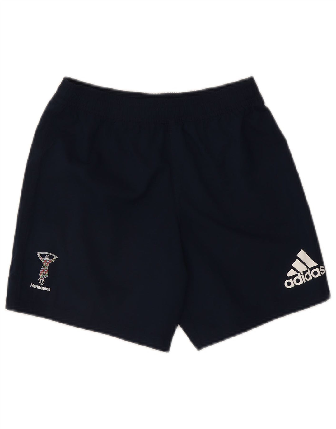 Ανδρικό γραφικό αθλητικό σορτς Adidas Small Navy Blue Polyester