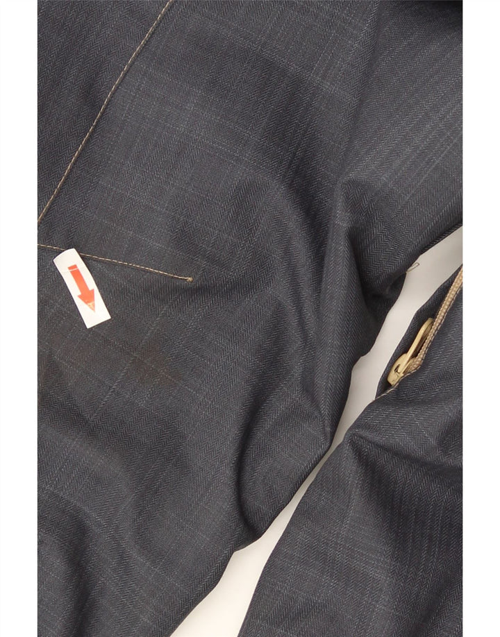 Ανδρικό Animal Hooded Windbreaker Jacket UK 38 Medium Navy Blue Polyester