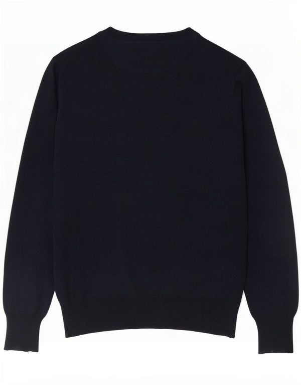 Best Company Ανδρικό πουλόβερ ζακέτα XL Navy Blue Polyamide