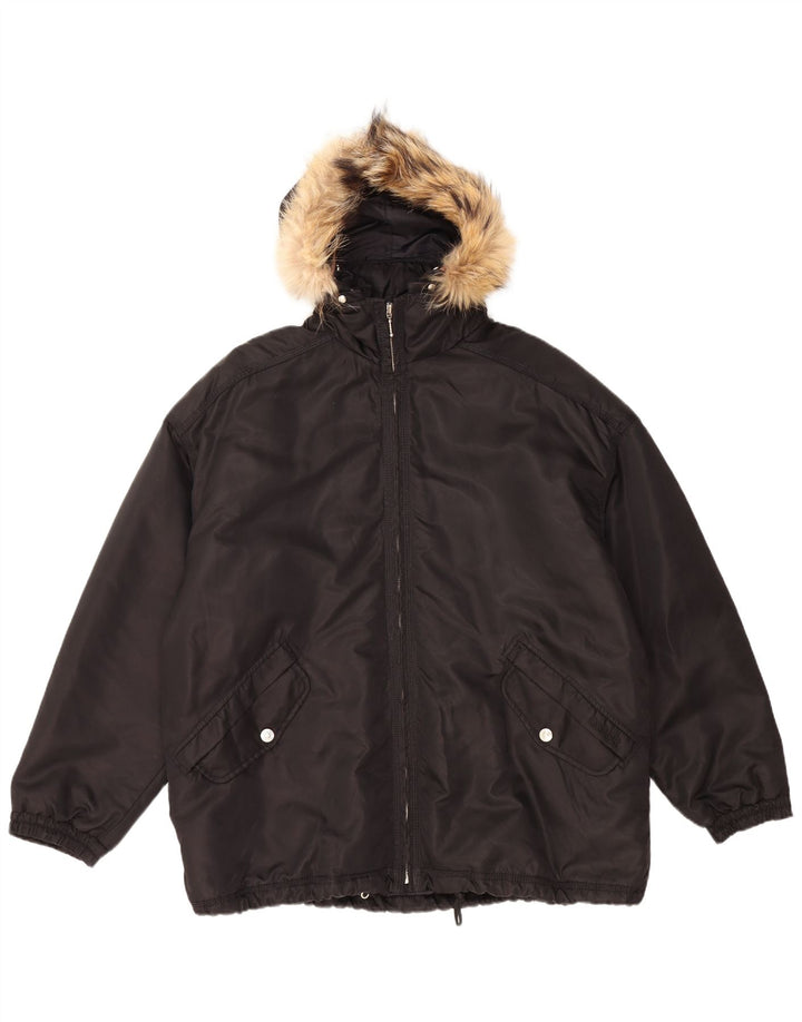 Ανδρικό μπουφάν με κουκούλα COLMAR UK 42 XL Μαύρο Πολυαμίδιο