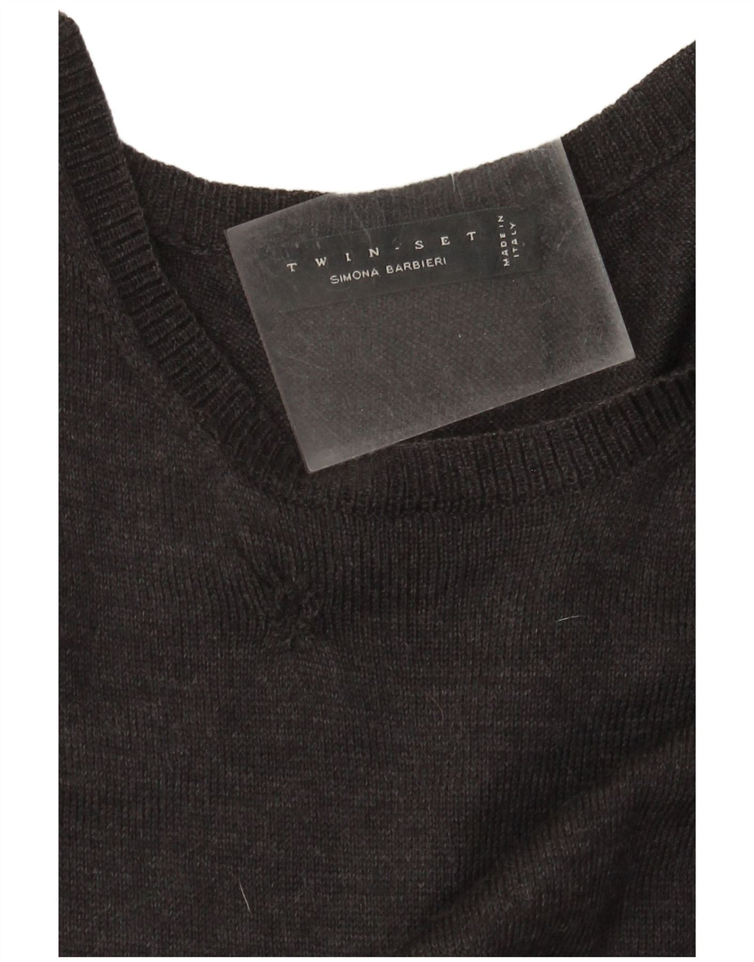 Simona Barbieri Γυναικείο μακρυμάνικο φόρεμα με διπλό σετ UK 10 Small Grey