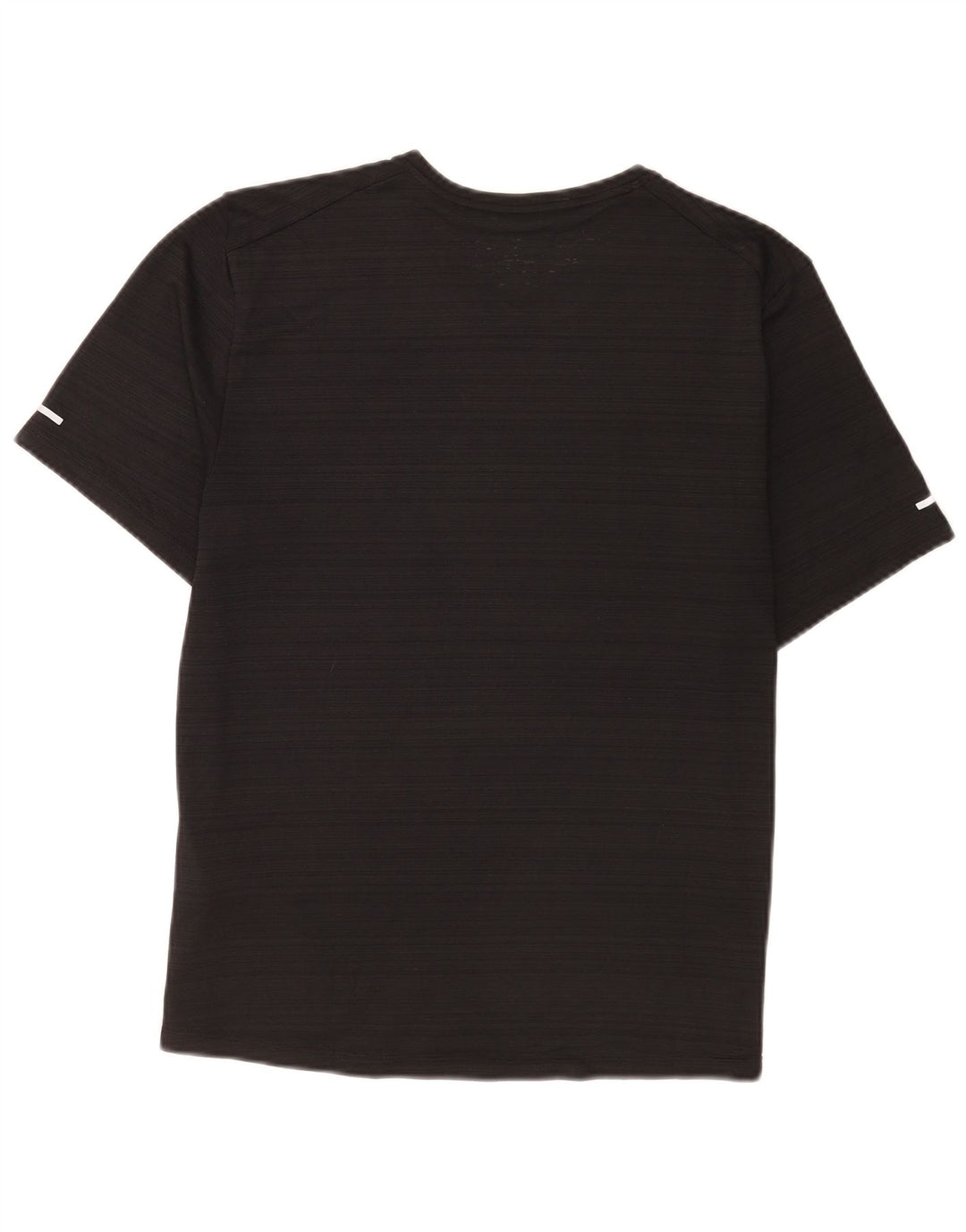 Ανδρικό μπλουζάκι Nike Dri Fit Τοπ μεσαίου μαύρου πολυεστέρα