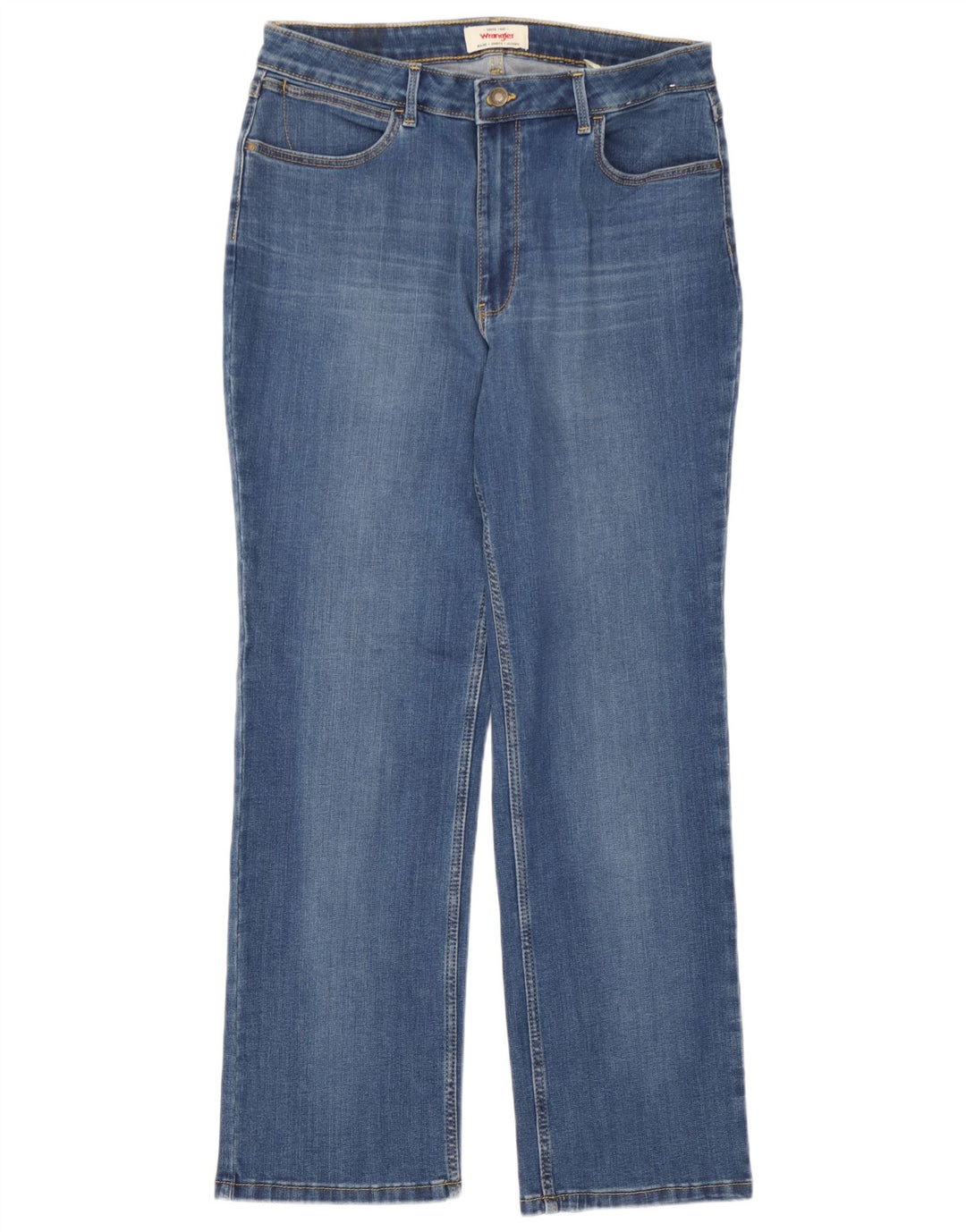 Γυναικείο τζιν ίσιο Wrangler W32 L30 Μπλε βαμβακερό