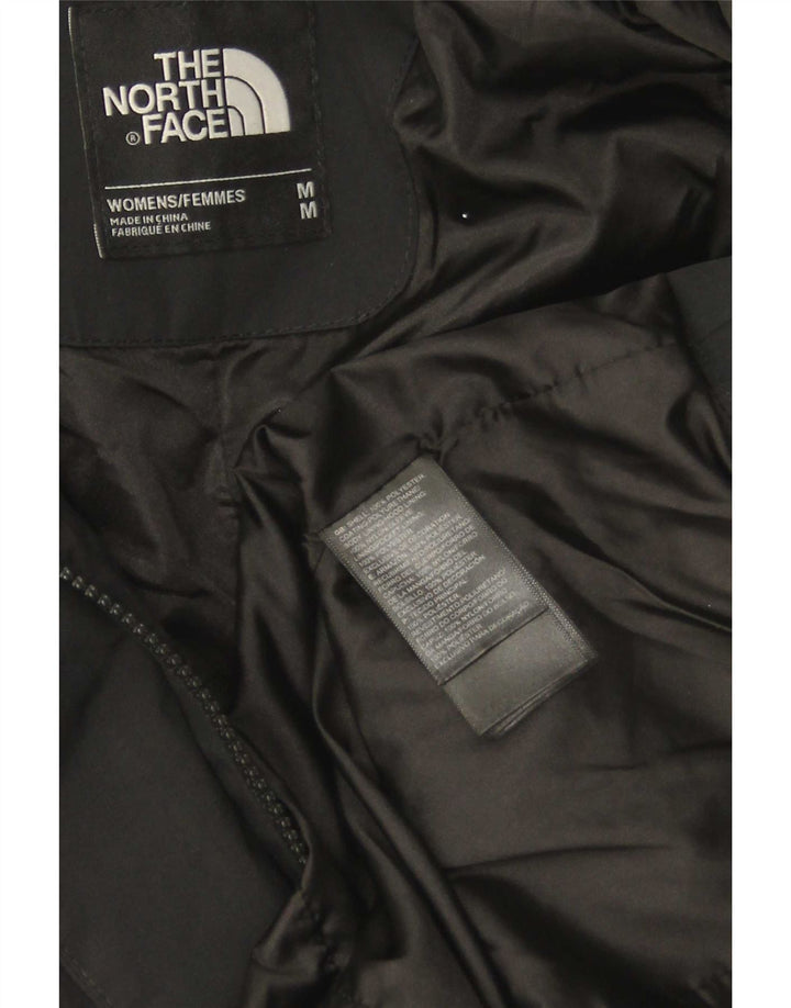 The North Face γυναικείο μπουφάν Parka με κουκούλα UK 14 Medium Black Polyester