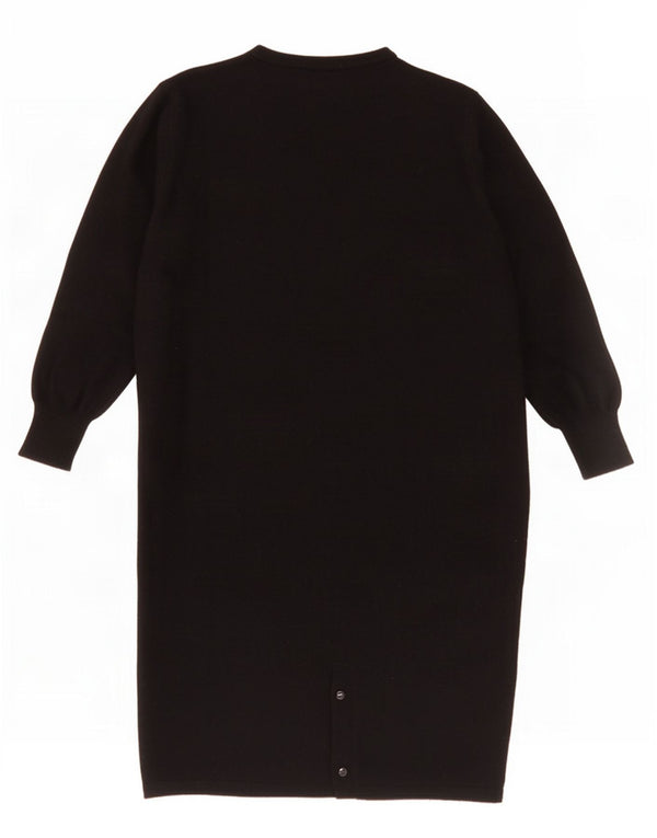 Γυναικείο γραφικό φόρεμα Benetton IT 44 Medium Black Animal Print