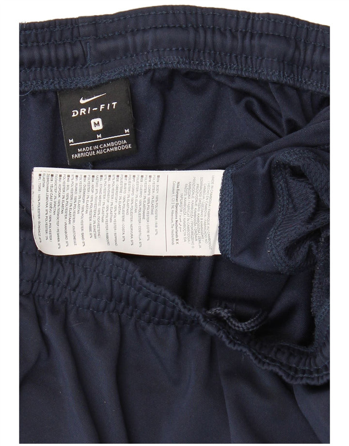Ανδρικό παντελόνι αθλητικής φόρμας NIKE Dri Fit Medium Navy Blue Polyester