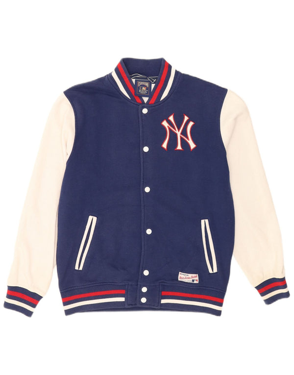 Coopers Town Mens New York Yankees Varsity Jacket UK 36 Small Navy Blue