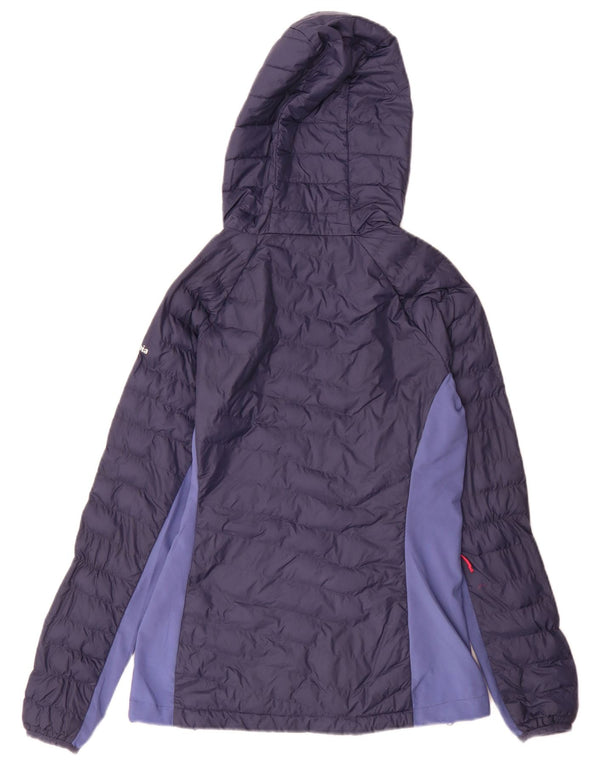 Columbia Γυναικείο μπουφάν με επένδυση UK 8 Small Navy Blue Colourblock Sports