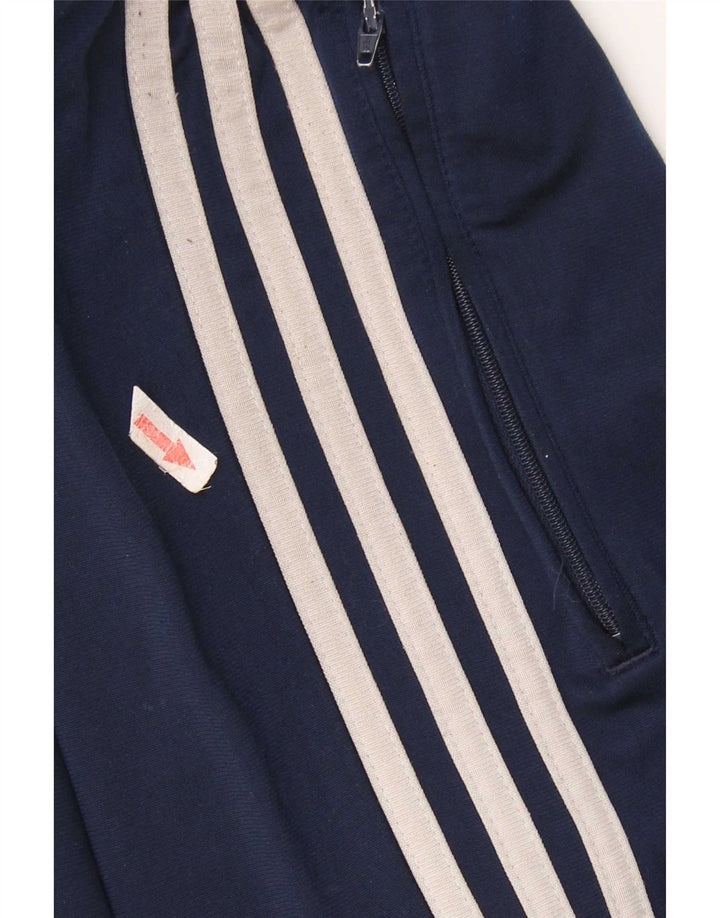 Ανδρική αθλητική φόρμα Adidas Παντελόνι Μικρό Navy Blue Polyester