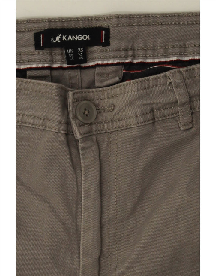KANGOL Mens Chino Shorts XS W30  Grey Cotton Vintage Kangol and Second-Hand Kangol from Messina Hembry 
