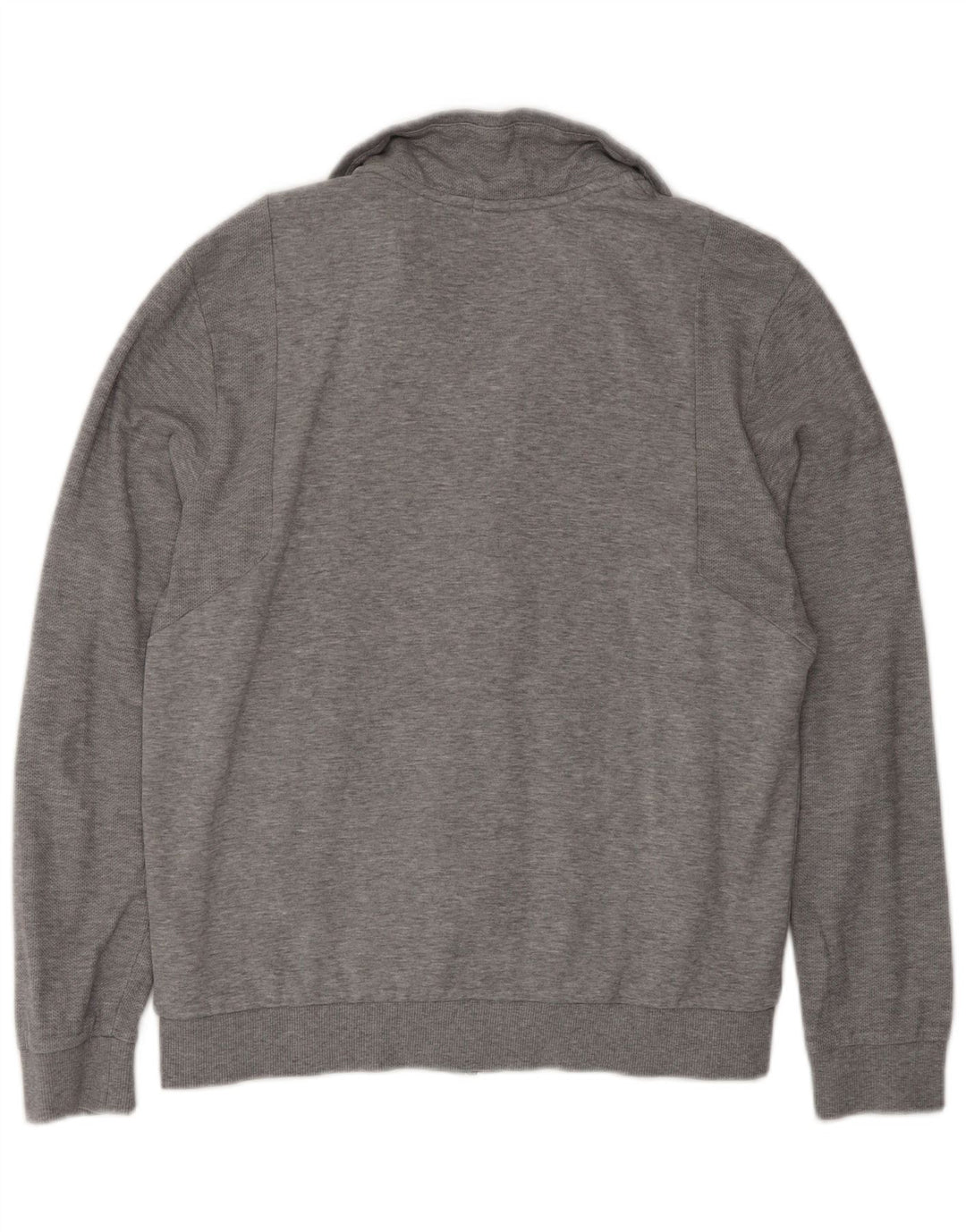 Ανδρική αθλητική φόρμα Hugo Boss Μπουφάν μεσαίο γκρι βαμβακερό