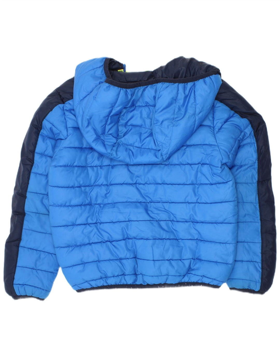 Μπουφάν Diadora Boys με κουκούλα με επένδυση 5-6 ετών Small Blue Colourblock