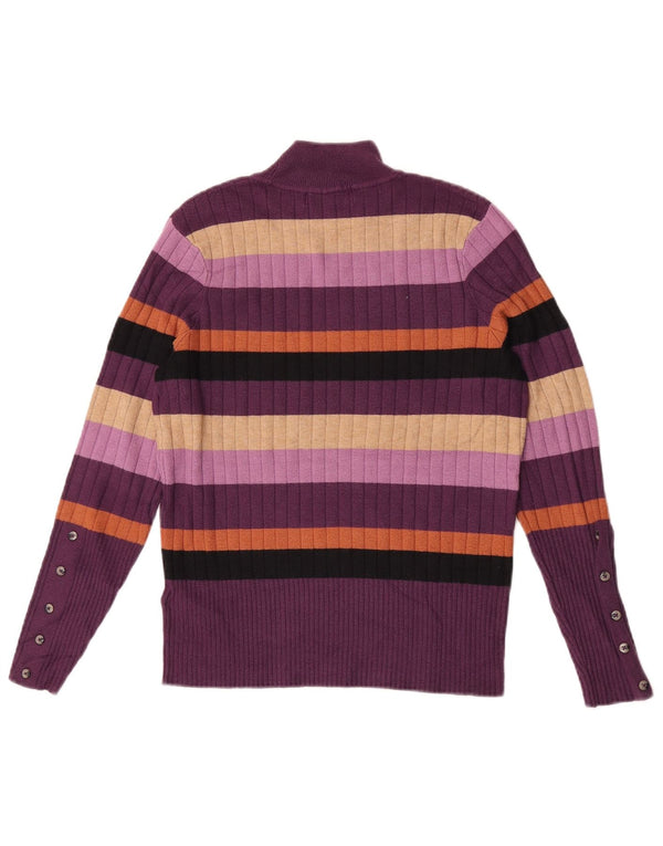 Marks & Spencer Γυναικείο πουλόβερ με λαιμό χελώνα UK 12 Medium Purple