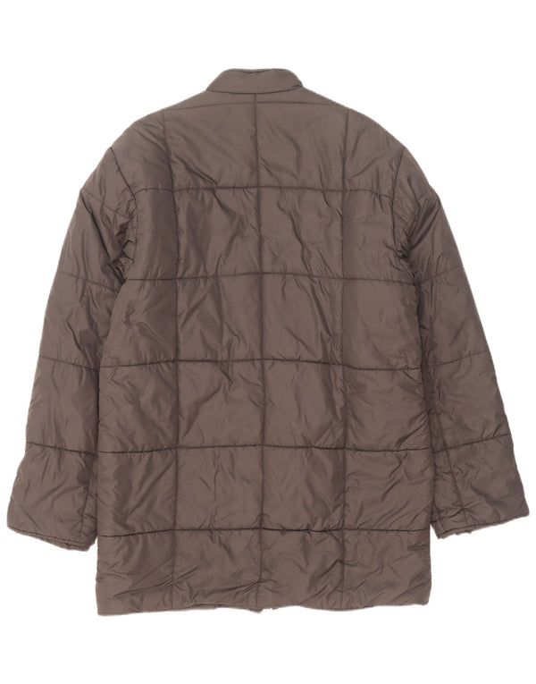 Alberto Aspesi Ανδρικό μπουφάν με επένδυση UK 38 Medium Grey Nylon
