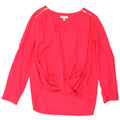Γυναικεία μακρυμάνικη μπλούζα Calvin Klein Top UK 18 XL Ροζ Πολυεστέρας