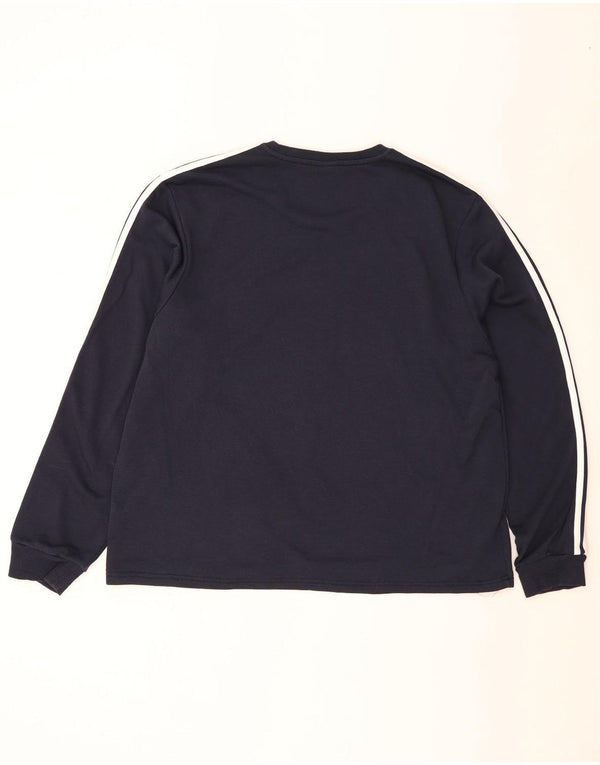 Ανδρικό φούτερ Adidas Jumper 2XL Navy Blue Cotton
