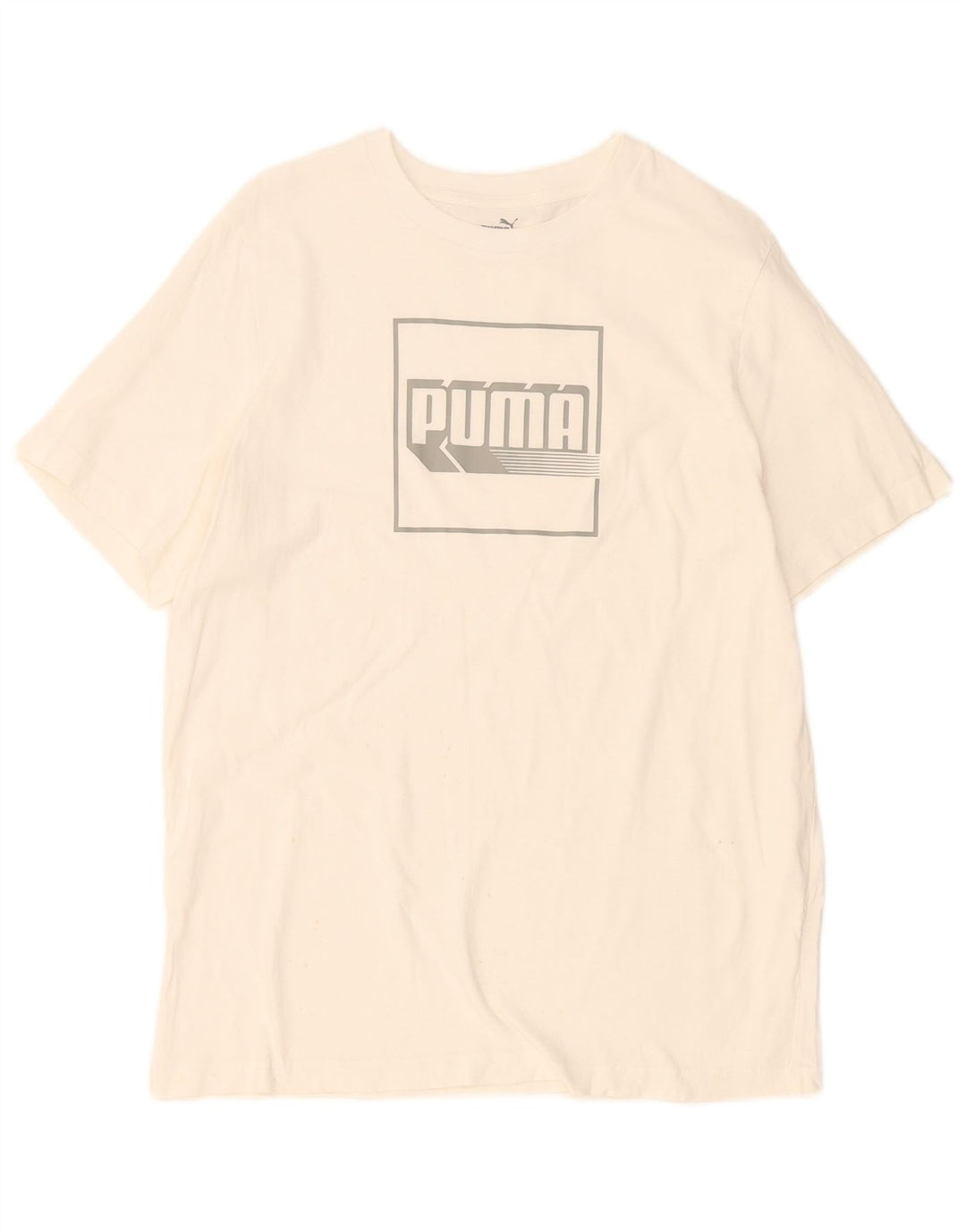 Ανδρικό γραφικό T-Shirt Puma Top Large Λευκό
