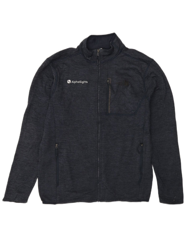 Ανδρική αθλητική φόρμα THE NORTH FACE Top Jacket Small Navy Blue Flecked Polyester