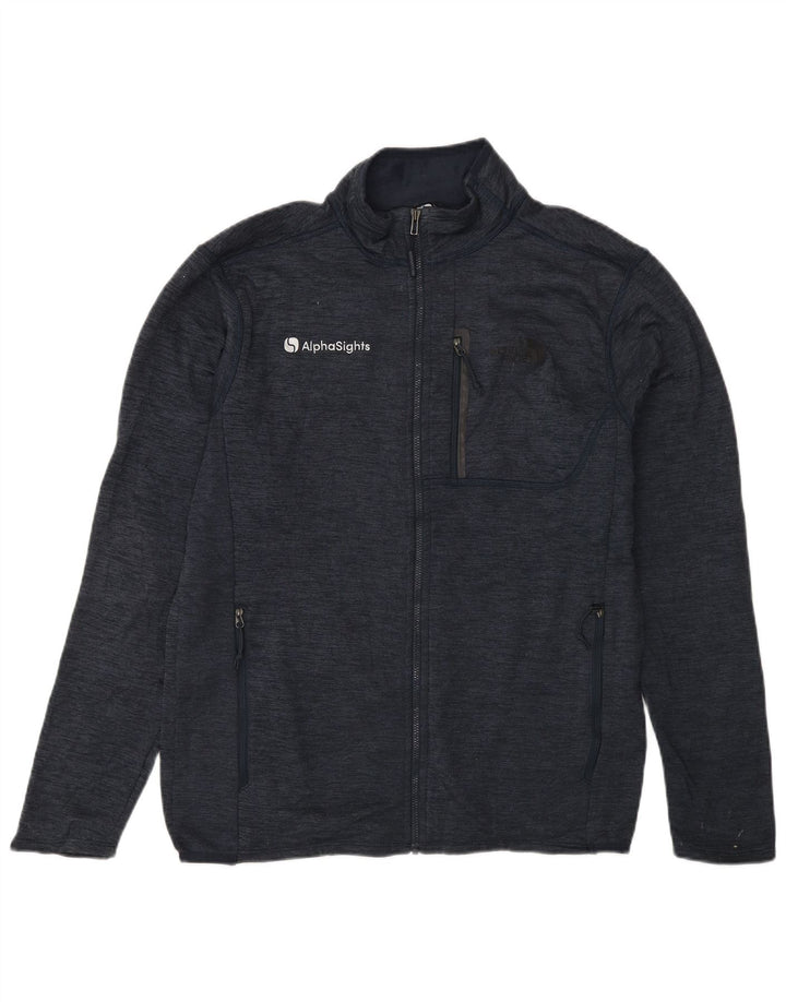 Ανδρική αθλητική φόρμα THE NORTH FACE Top Jacket Small Navy Blue Flecked Polyester
