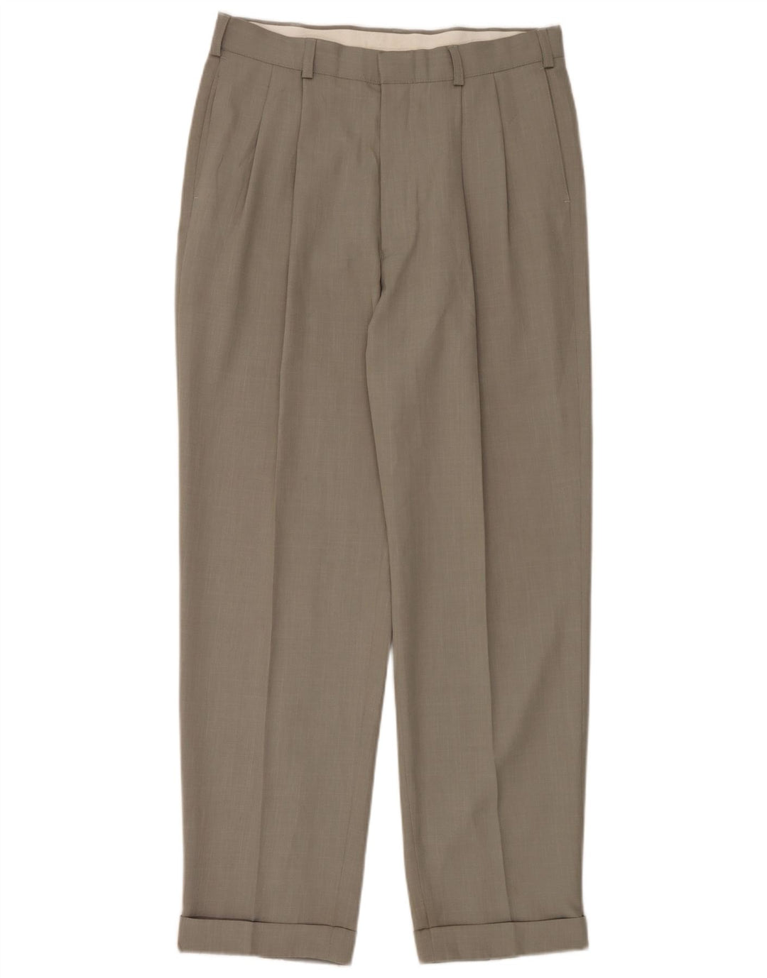 Marks & Spencer Ανδρικό παντελόνι casual W34 L33 πράσινο πολυεστέρα