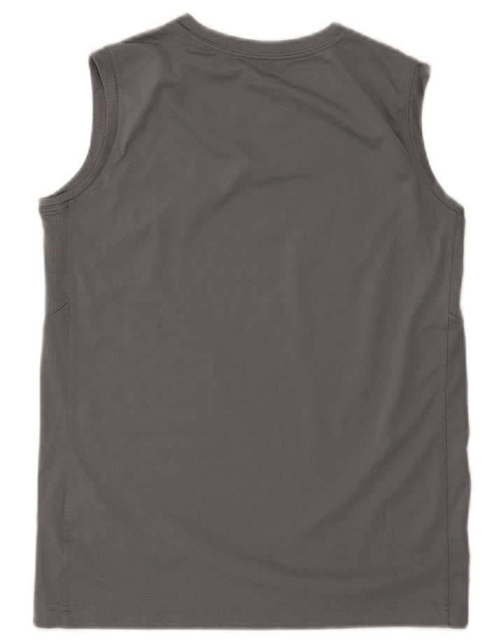 Γραφικό γιλέκο Nike Boys Dri Fit Top 12-13 ετών μεγάλο γκρι πολυεστέρας