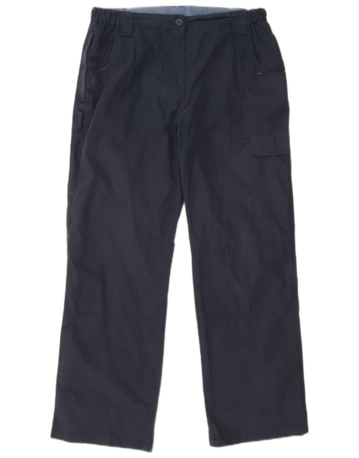 MOUNTAIN WAREHOUSE Γυναικείο Παντελόνι Cargo UK 12 Medium W32 L28 Navy Blue