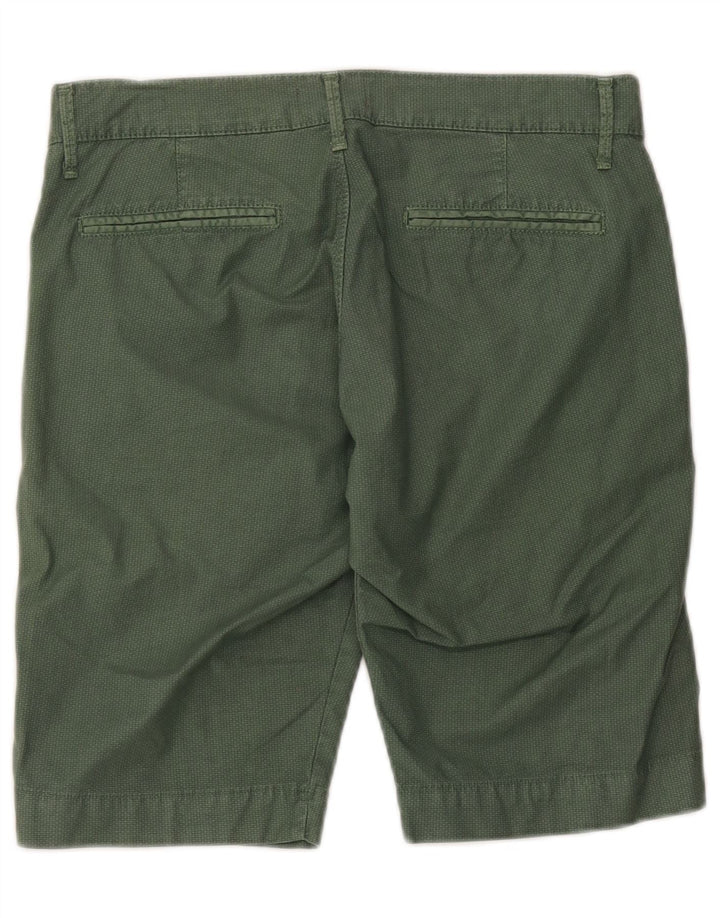Ανδρικό σορτς Chino Coveri IT 48 Medium W32 Πράσινο βαμβακερό