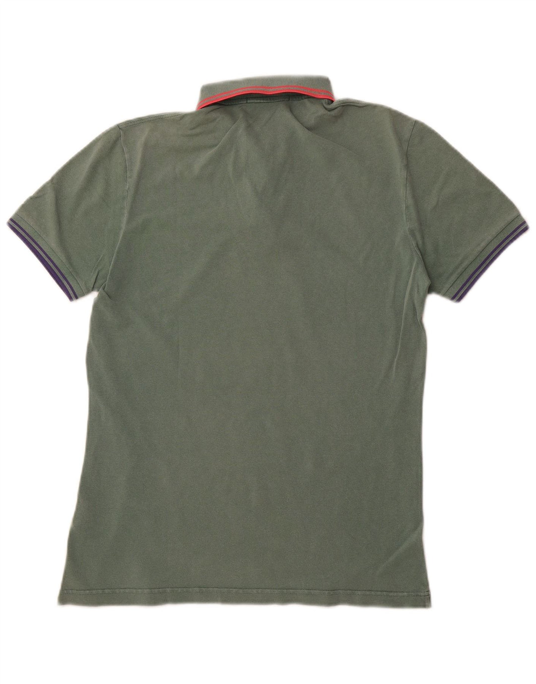 FRED PERRY Ανδρικό πουκάμισο Polo Slim Fit Μικρό πράσινο βαμβακερό