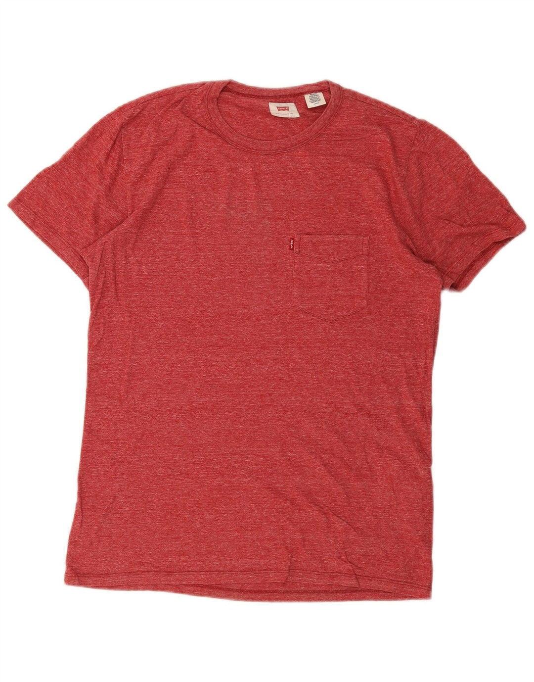 Ανδρικό T-Shirt LEVI'S Μπλουζάκι από βαμβακερό μικρό κόκκινο χρώμα