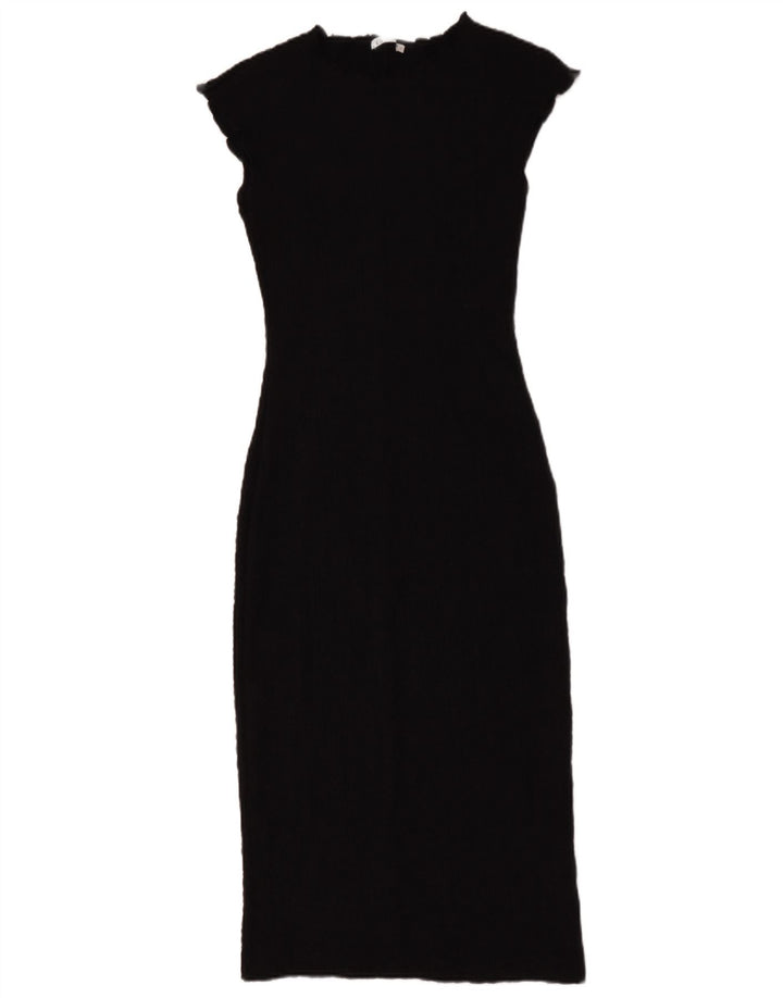 Zara Γυναικείο φόρεμα με θήκη UK 8 Small μαύρο