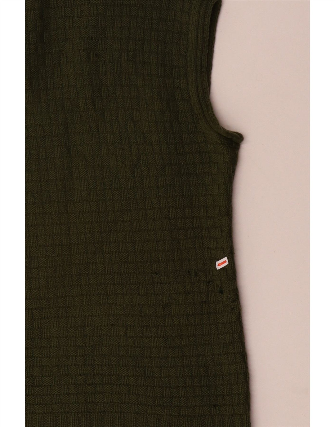 VINTAGE Γυναικείο Γιλέκο Tank Top UK 14 Medium Green