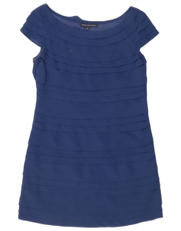 Γυναικείο φόρεμα με θήκη French Connection UK 10 Small Blue Polyester