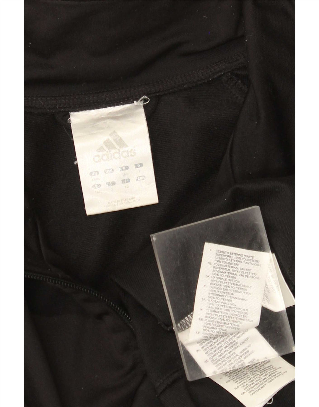 Ανδρική φόρμα Adidas Top Jacket UK 42/44 Large Black Colourblock Polyester