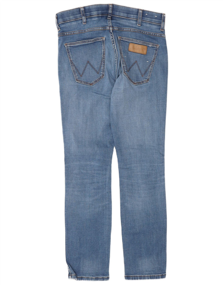 Ανδρικό τζιν Wrangler Larston Slim W30 L30 Blue Cotton