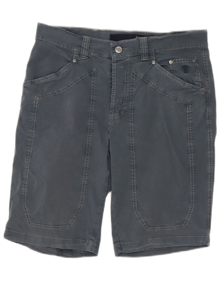 Ανδρικό σορτς Jeckerson casual W32, μεσαίο γκρι βαμβακερό