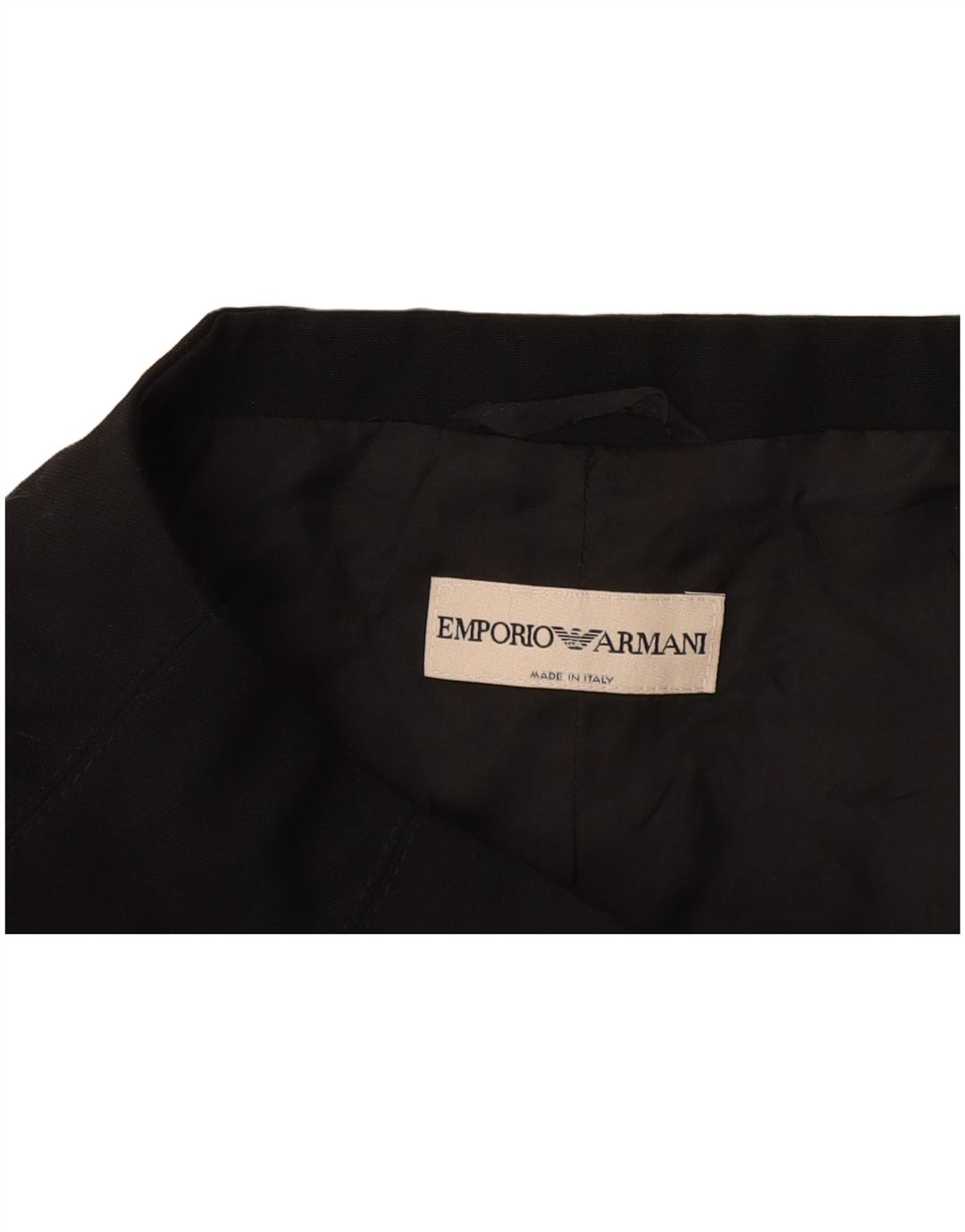 Emporio Armani Γυναικείο Μπουφάν Blazer UK 4 XS Μαύρο με 3 κουμπιά