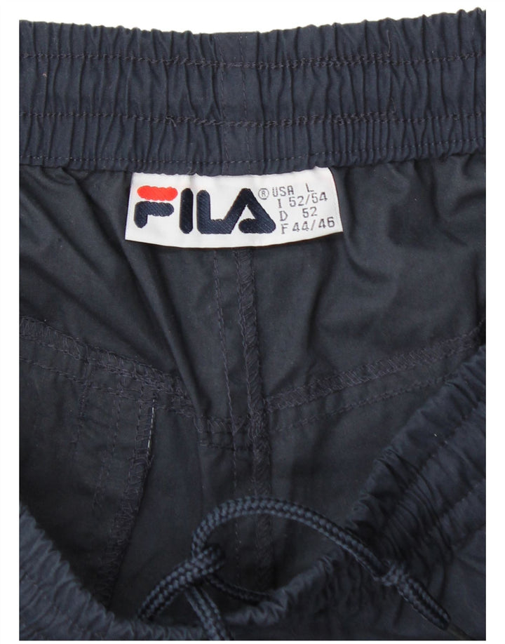 Ανδρική φόρμα φόρμας Fila Capri Παντελόνι Μεγάλο Navy Blue Polyester