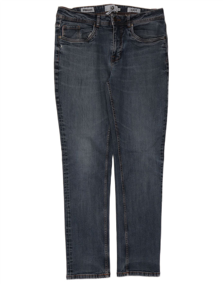 Ανδρικό Slim Jeans Dack's IT 52 XL W36 L30 Blue Cotton