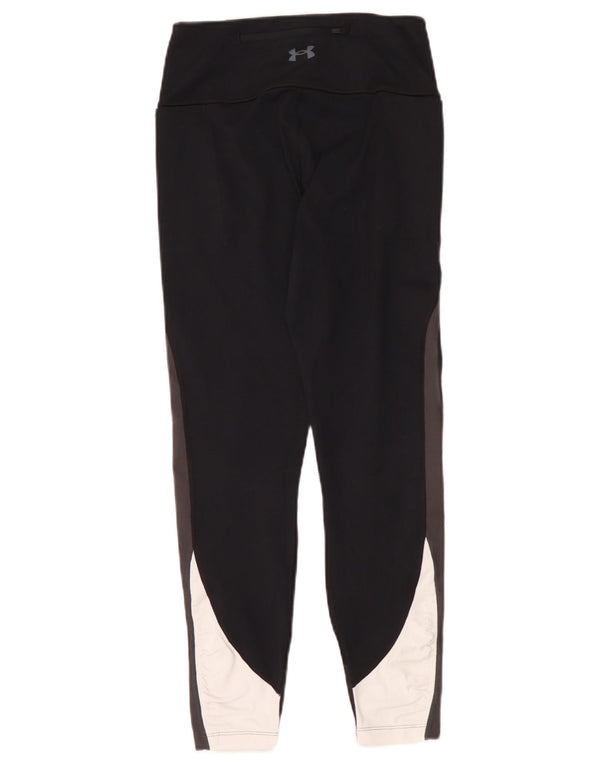 Under Armour Γυναικείο κολάν UK 10 Small Black Colourblock Πολυεστέρας