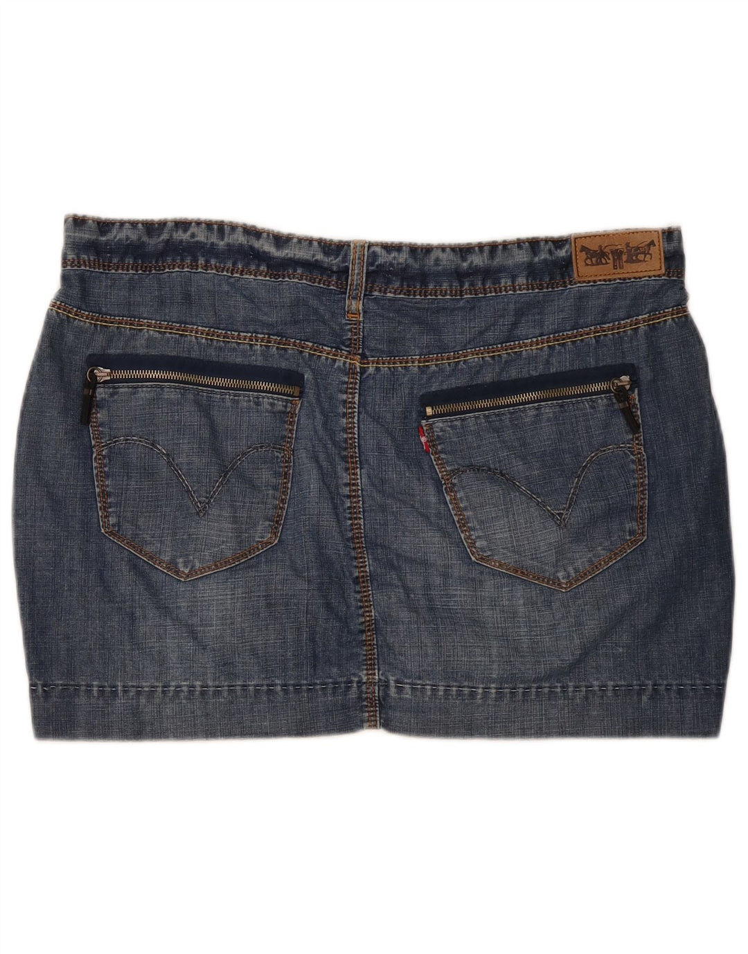 Γυναικεία Μίνι Τζιν Φούστα Levi's W38 XL Μπλε